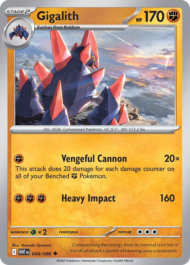 Gigalith – 048/086 – Uncommon