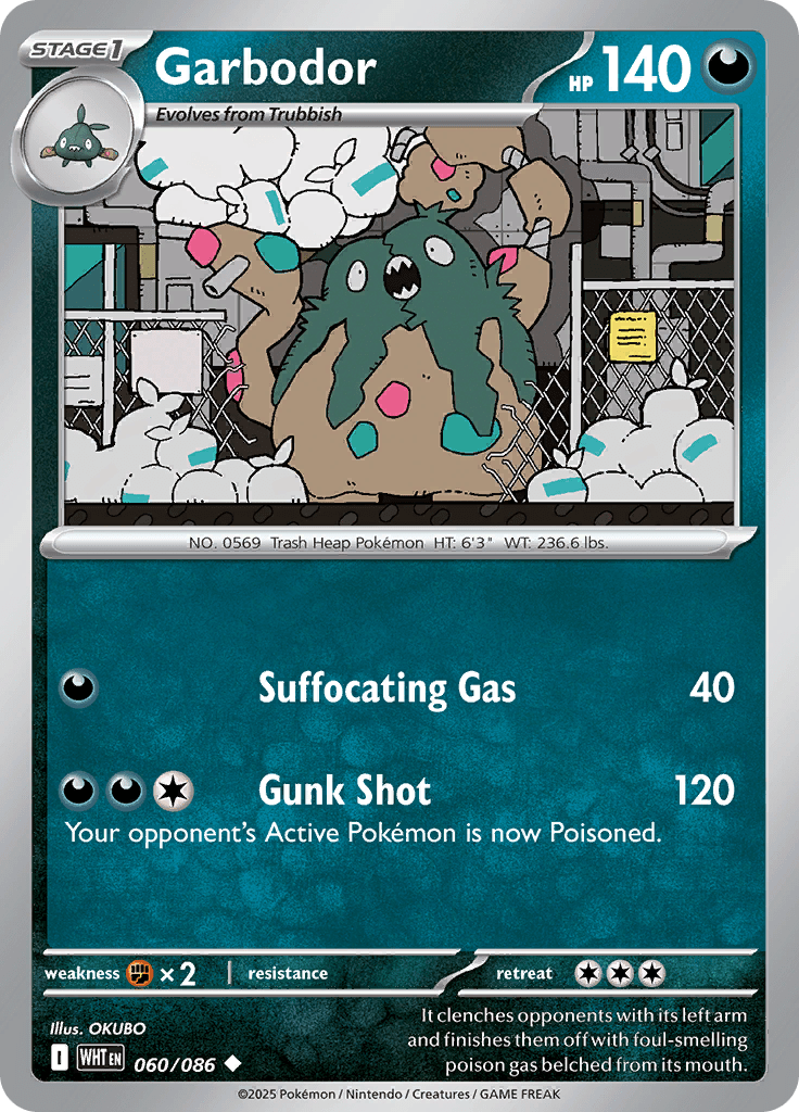 Garbodor – 060/086 – Uncommon