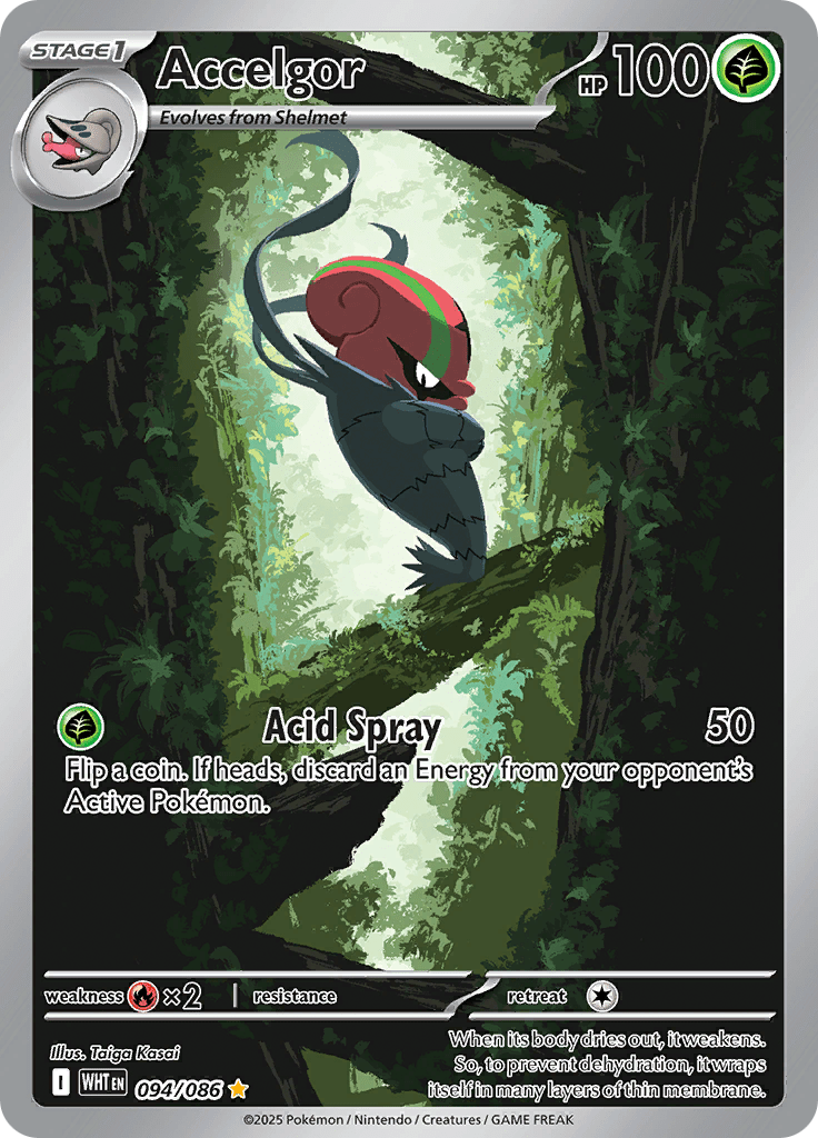 Accelgor – 094/086 – Art Rare