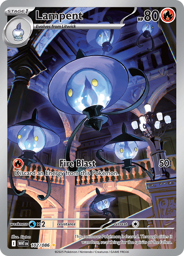 Lampent – 102/086 – Art Rare