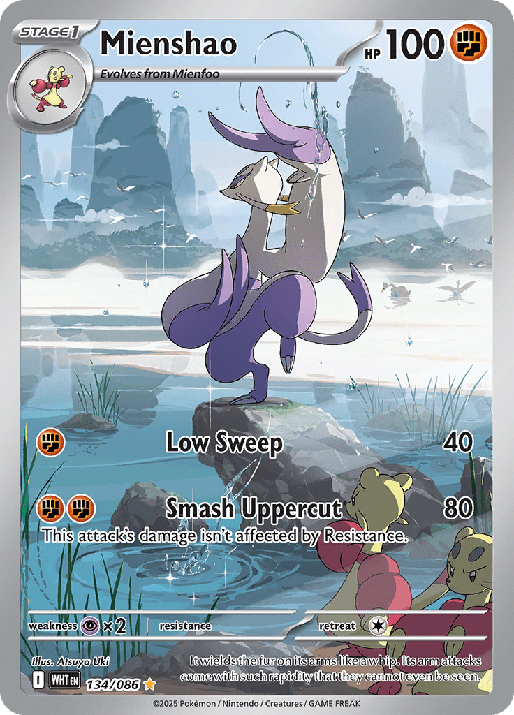 Mienshao – 134/086 – Art Rare