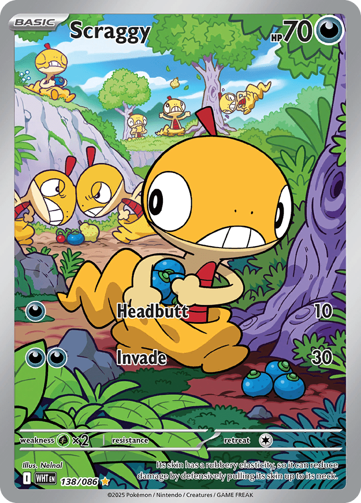 Scraggy – 138/086 – Art Rare
