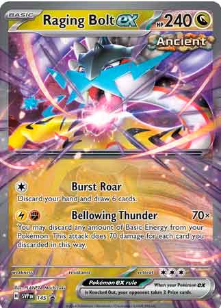 Raging Bolt ex - SVP145 - Ultra Rare