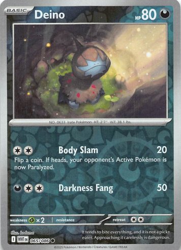 [ESP] Deino - 065/086 - Common Reverse Holo