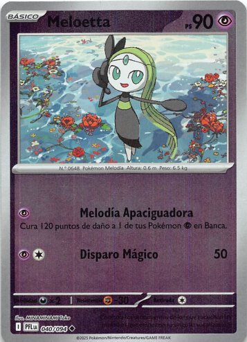 [ESP] Meloetta Uncommon Reverse Holo 040/094
