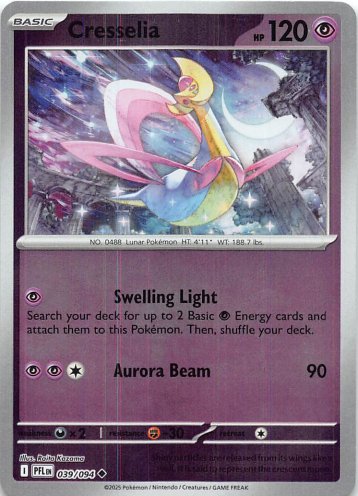 [ESP] Cresselia Uncommon Reverse Holo 039/094