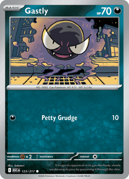 Gastly Common 123/217
