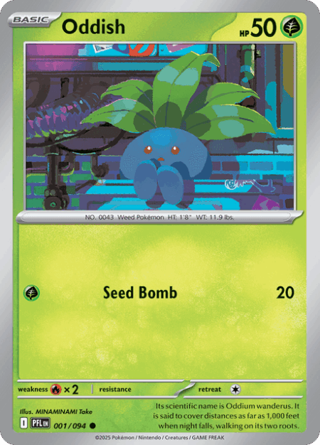 Oddish Common 001/094