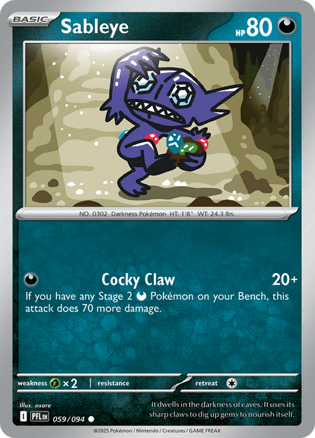 Sableye Common 059/094
