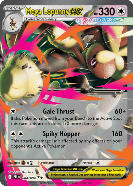 [ESP] Mega Lopunny ex Double Rare 084/094