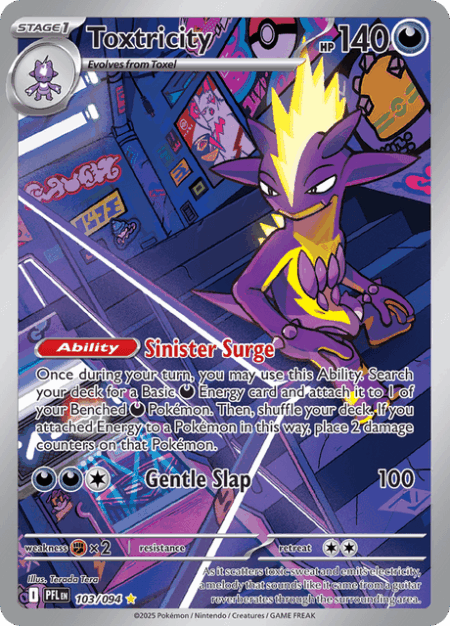 (ESP) Toxtricity Illustration Rare 103/094