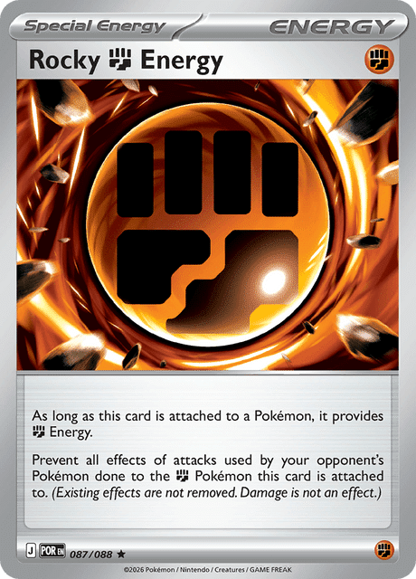 Rocky Energy Holo Rare 087/088