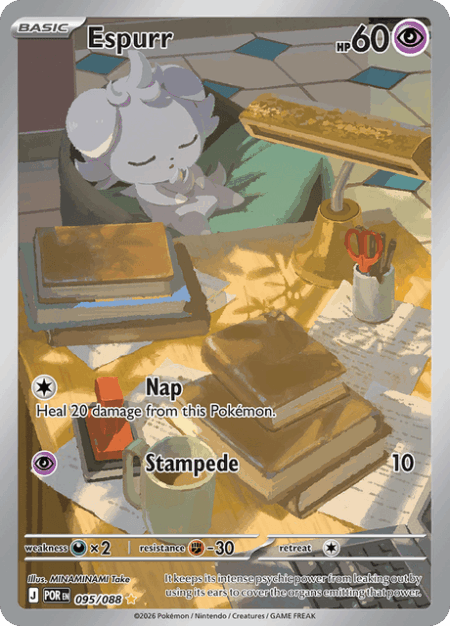 [ESP] Espurr Illustration Rare 095/088†