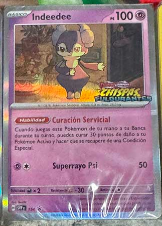 Mini Mazo Sellado Prelanzamiento Chispa Fulgurante - Indeedee