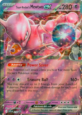 Team Rocket's Mewtwo ex - SVP216