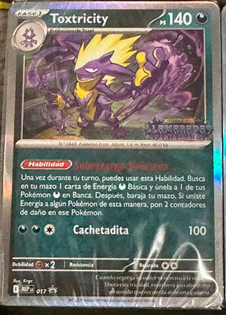 Mini Mazo Sellado Prelanzamiento Llamarada Fantasmal - Toxtricity