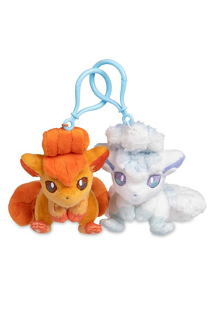 Pokémon Center - Peluche Vulpix & Alolan Vulpix Pareja