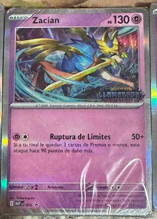Mini Mazo Sellado Prelanzamiento Llamarada Fantasmal - Zacian