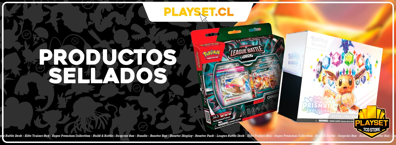 Productos Sellados Pokémon TCG Chile — Playset TCG Store
